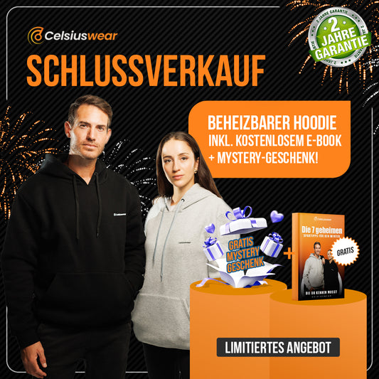 CelsiusHoodie™ - Beheizbarer Hoodie Unisex 1.0
