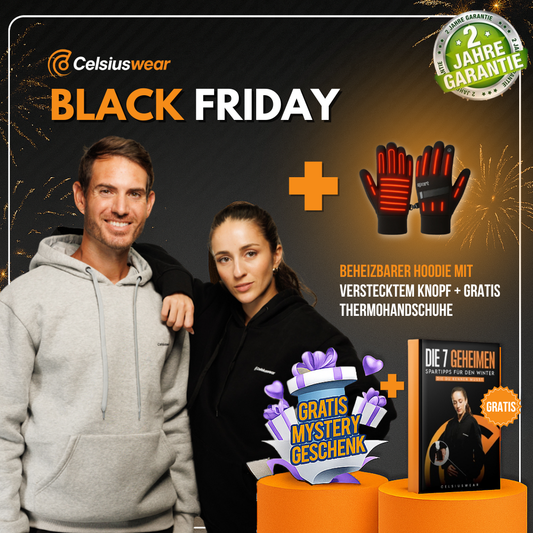 CelsiusHoodie™ 2.0 - Beheizbarer Hoodie Unisex (+3 Gratis Geschenke)