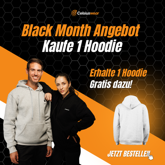 CelsiusHoodie™ - Beheizbarer Hoodie Unisex 1.0 | 1+1 GRATIS Angebot